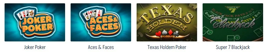 Winnita Casino Giochi da tavolo